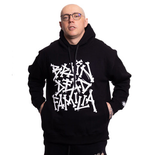 BRAINDEADFAMILIA BONES BLUZA KAPTUR CZARNA