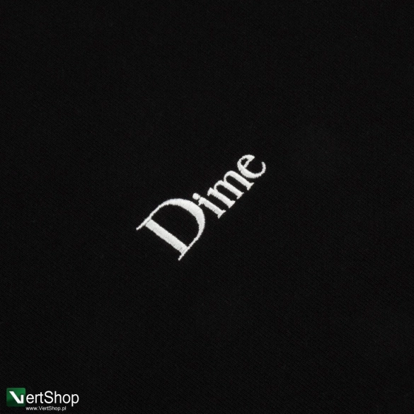 crewneck Dime Classic Small Logo Crewneck (Black)