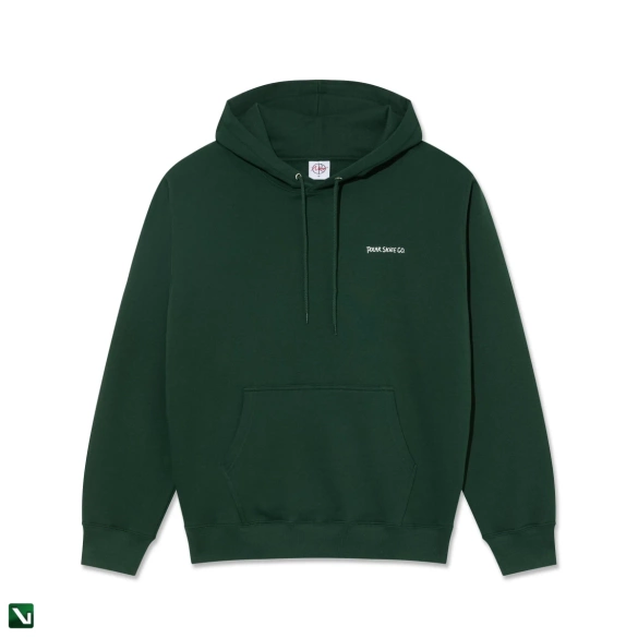 bluza Polar Dave Hoodie Dual Living (Dark Green)