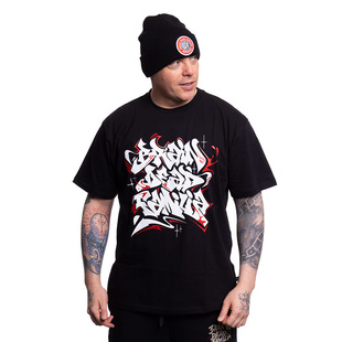 BRAINDEADFAMILIA GRAFFITI T-SHIRT CZARNY