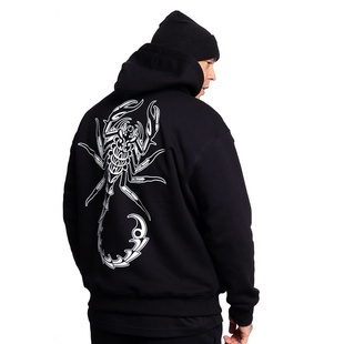 BRAINDEADFAMILIA SCORPION BLUZA KAPTUR CZARNA