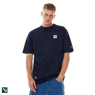 Mass DNM koszulka Patch T-shirt granatowa