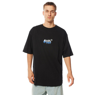 Mass Denim Koszulka Wall T-shirt czarny