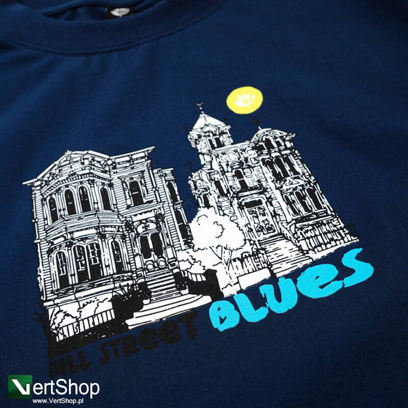 Koszulka Magenta Hill Street blues tee navy