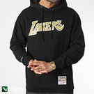 Mitchell & Ness Bluza Mitchell & Ness Los Angeles Lakers NBA Gold Team Logo Hoody czarna
