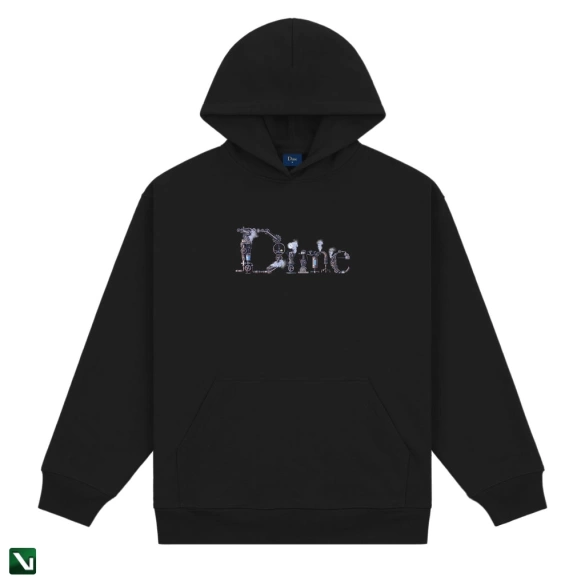 bluza Dime Classic Steampunk Hoodie (Black)