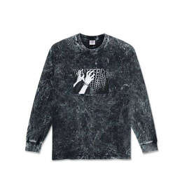 longsleeve Polar Skate Co. Acid LS Tee | Caged Hands (Black)