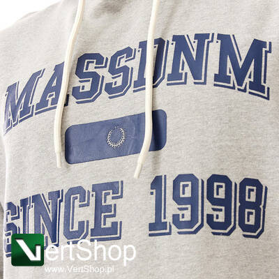 Mass DNM bluza Sweatshirt Campus Hoody  szara