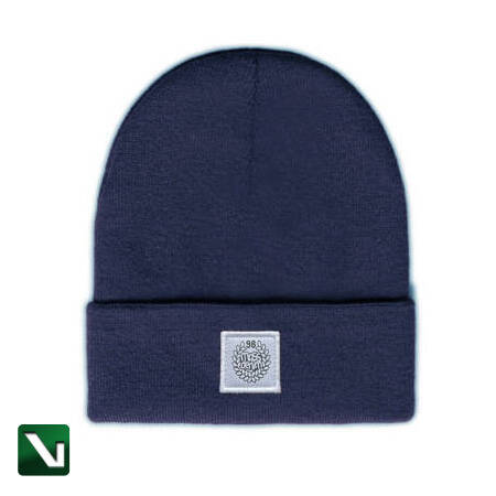 Mass DNM czapka zimowa Patch Beanie  granatowa