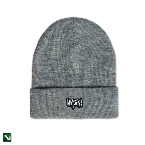 Mass DNM czapka zimowa Signature Patch Beanie szara