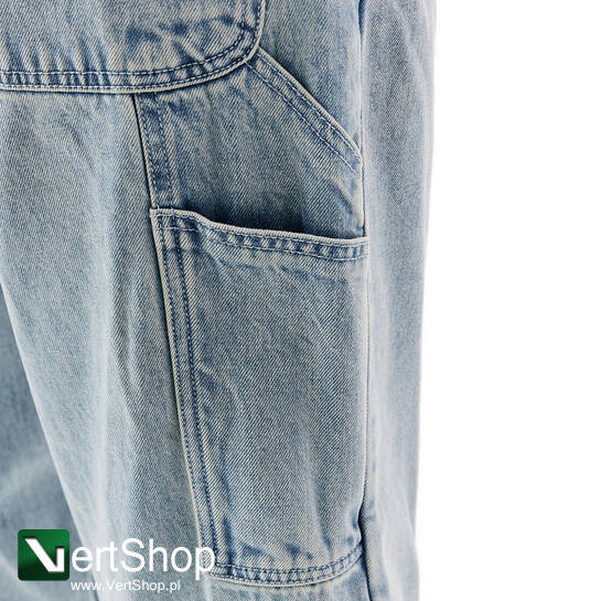 Mass DNM spodnie Jeans Worker Extra Baggy Fit - niebieskie