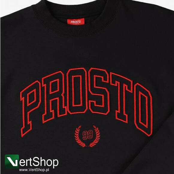 PROSTO Bluza KL Varsity  czarna