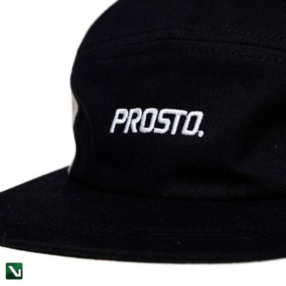 PROSTO Czapka 5-Panel Prosto Screw Czarna / Szara