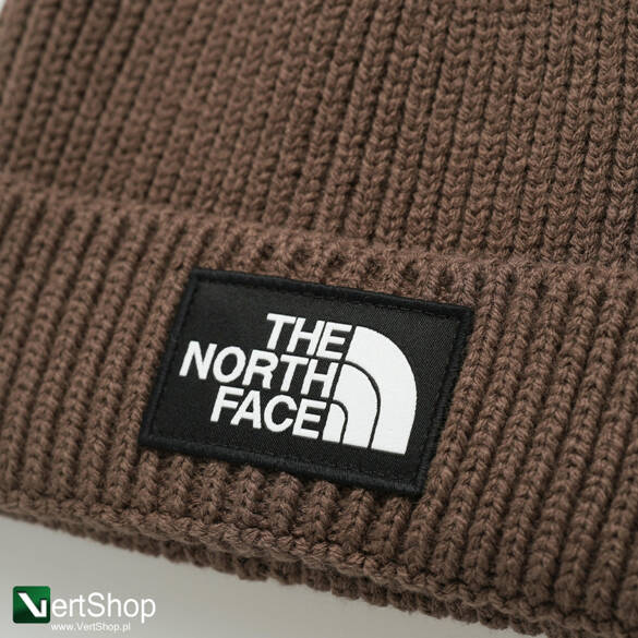 The North Face Tnf Logo Box czapka zimowa orzechowa