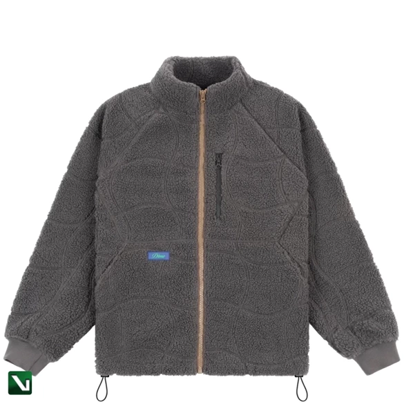 kurtka Dime Coverstich Sherpa Fleece (Charcoal)