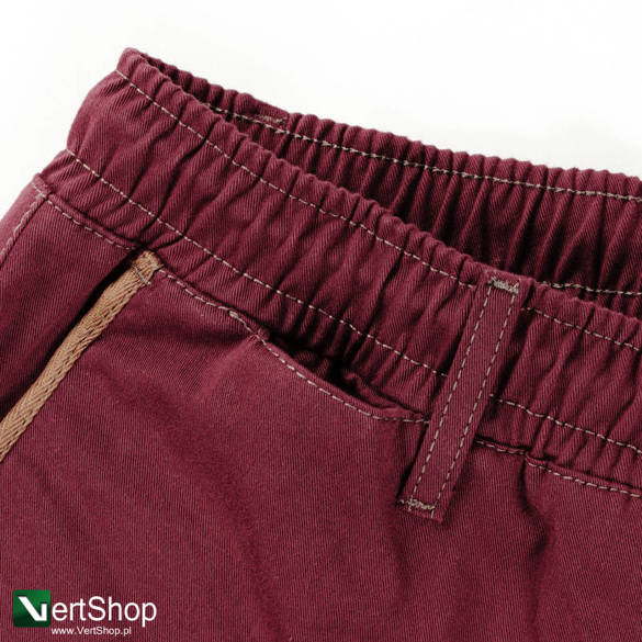 spodnie Magenta Loose Pants 2 Tone (Burgundy)