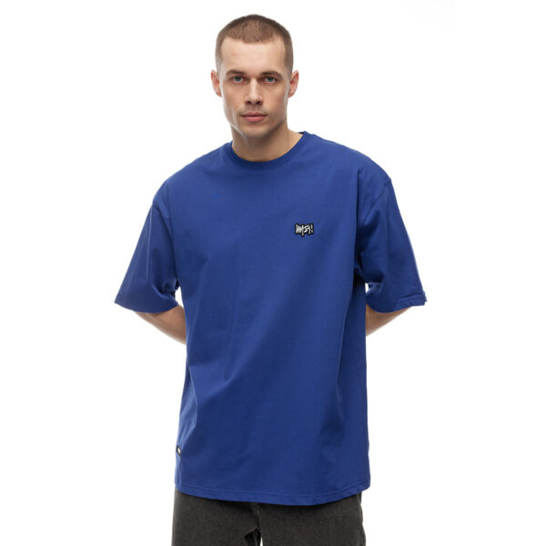 Koszulka Mass Denim Signature Patch T shirt niebieska 52778 1