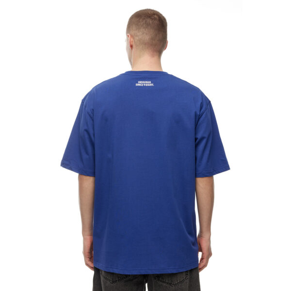 Koszulka Mass Denim Signature Patch T shirt niebieska 52778 2