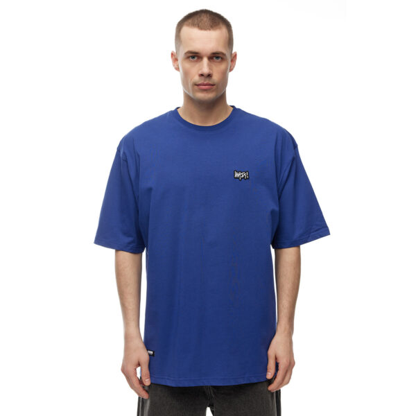 Koszulka Mass Denim Signature Patch T shirt niebieska 52778 4