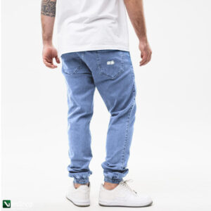 pol pl Lucky Dice Spodnie Jeansowe Jogger Meskie Niebieskie 210369 1 2