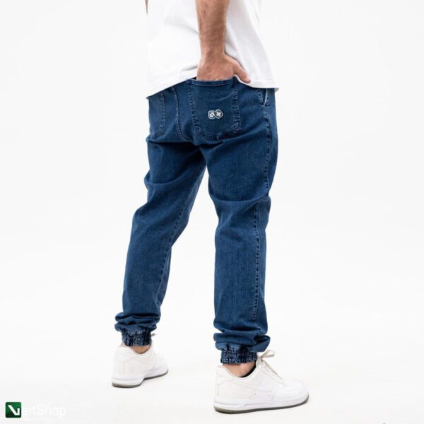 pol pl Lucky Dice Spodnie Jeansowe Jogger Ze Sciagaczem Meskie Niebieskie 210370 1 2