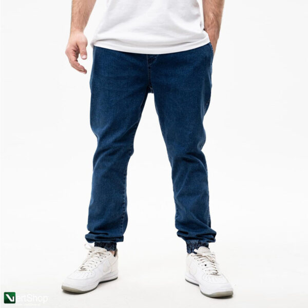 pol pl Lucky Dice Spodnie Jeansowe Jogger Ze Sciagaczem Meskie Niebieskie 210370 4 2