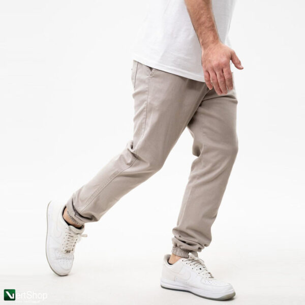 pol pl Lucky Dice Spodnie Materialowe Jogger Ze Sciagaczem Meskie Popielate 210371 2 2