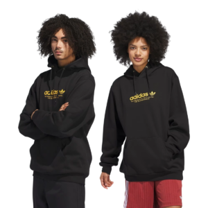 pol pl Adidas Skatebording 4 0 Logo Hoodie Black Gold 32380 6