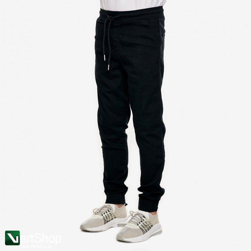 pol pl B O R Spodnie jogger SKIN FIT jeans black 206625 4