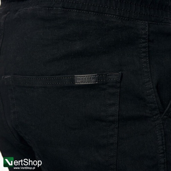 pol pl B O R Spodnie jogger SKIN FIT jeans black 206625 5