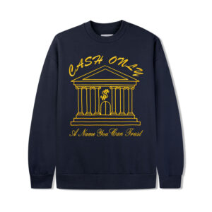 pol pl Bluza Cash Only Bank Crewneck deep navy 31646 1