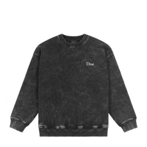 pol pl Bluza Dime French Terry crewneck faded black 32807 1