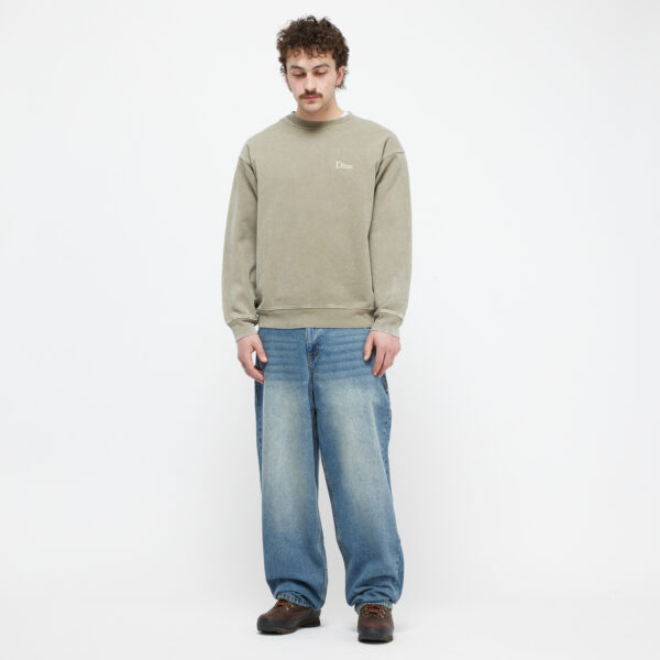 pol pl Bluza Dime French Terry crewneck faded cement 32805 3