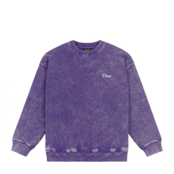 pol pl Bluza Dime French Terry crewneck faded iris 32809 1