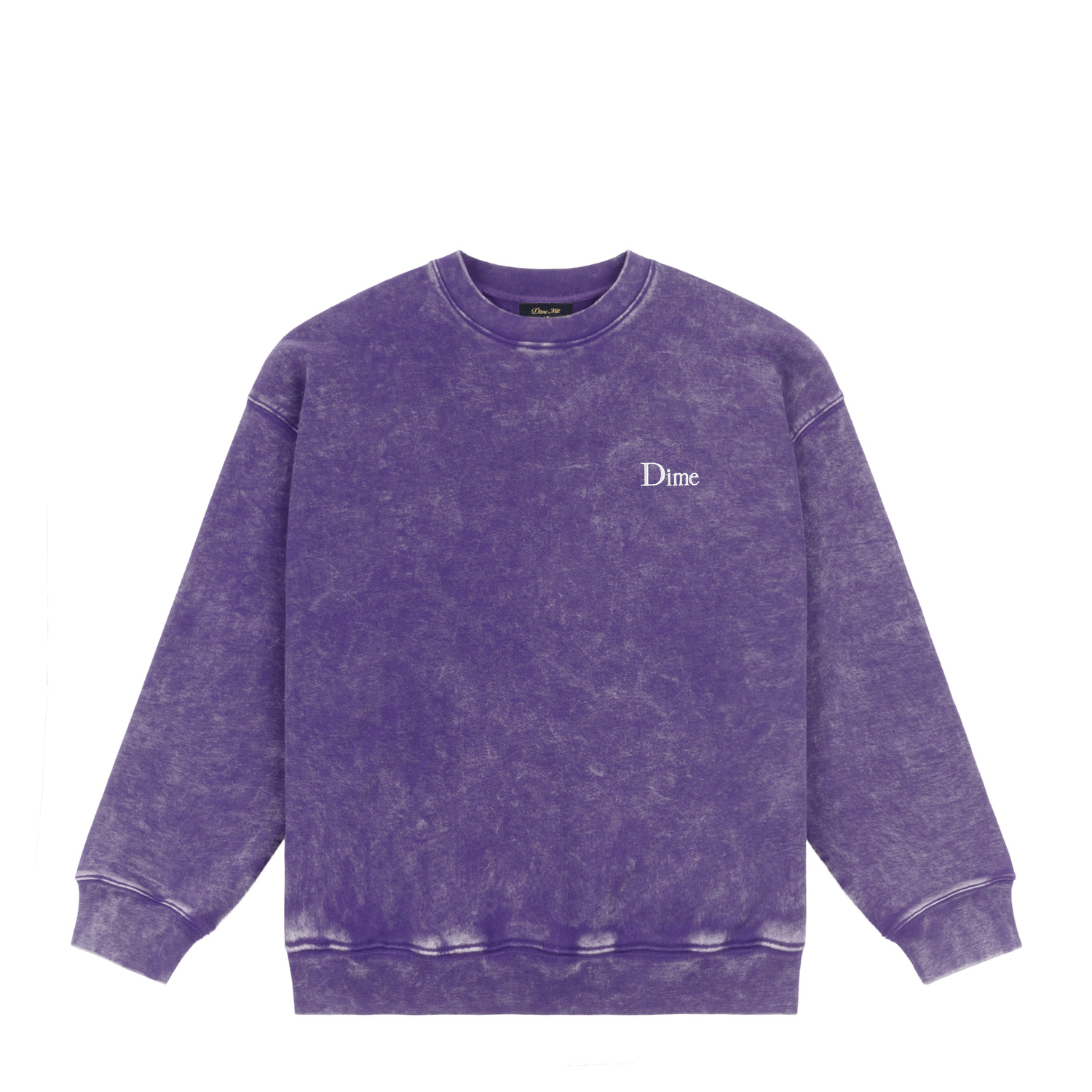 pol pl Bluza Dime French Terry crewneck faded iris 32809 1
