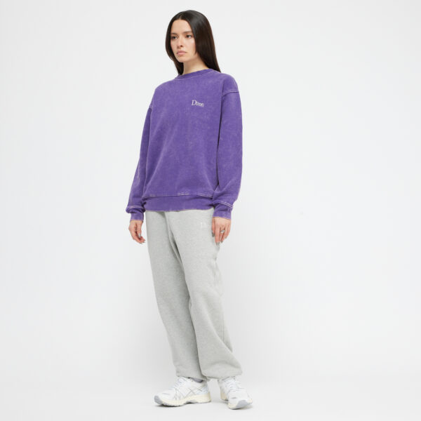pol pl Bluza Dime French Terry crewneck faded iris 32809 3
