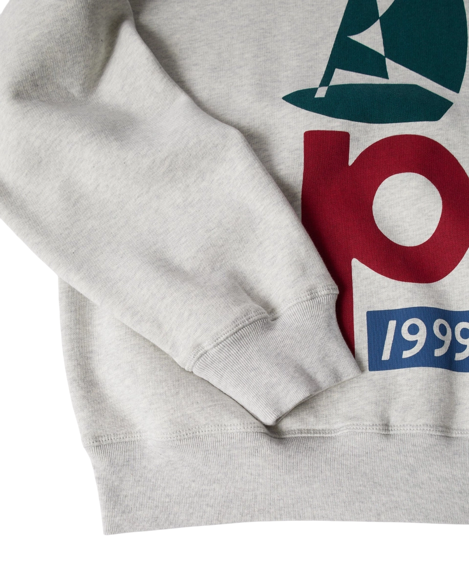 pol pl Bluza by Parra Sail bike crewneck sweatshirt grey 33113 2