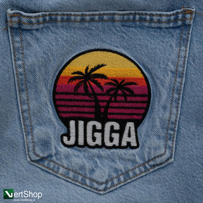 pol pl JIGGA WEAR Krotkie Spodenki Jeansowe Baggy Meskie Jasne Niebieskie Jigga Wear Palm 210302 4