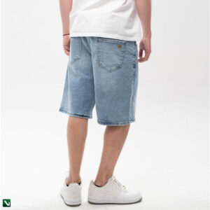 pol pl JIGGA WEAR Krotkie Spodenki Jeansowe Meskie Niebieskie Small Outline Crown 210299 2