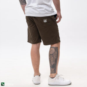 pol pl JIGGA WEAR Krotkie Spodenki Materialowe Brazowe Jigga Wear Crown Pocket 210363 1 2
