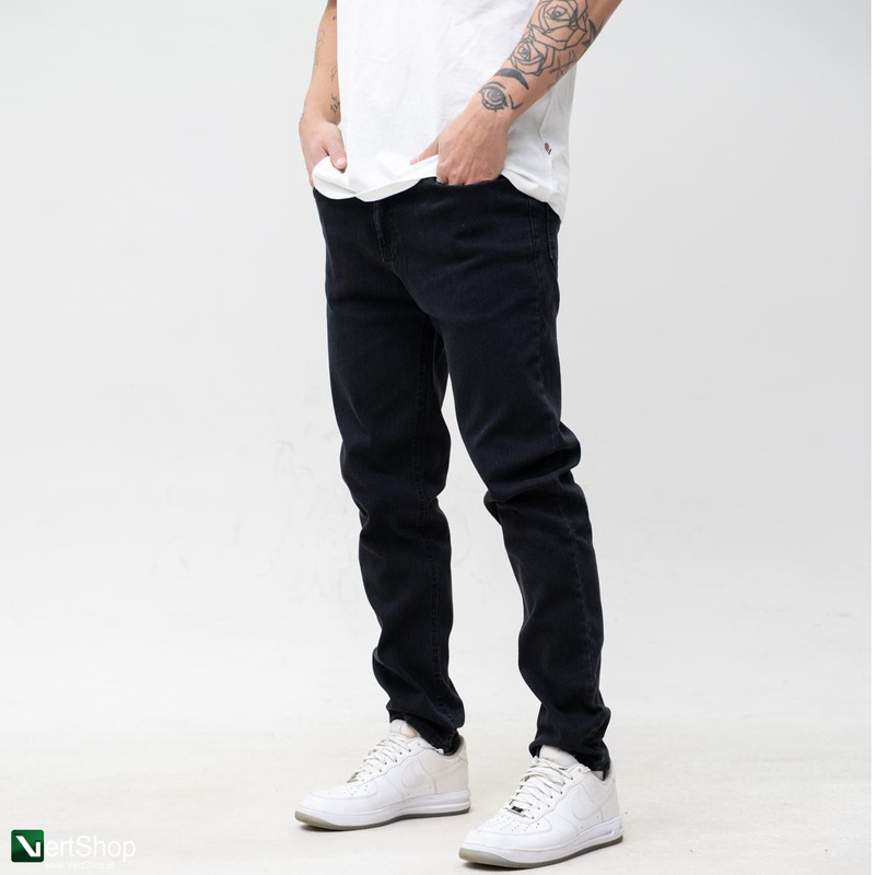 pol pl JIGGA WEAR Spodnie Jeansowe Meskie Czarne Jigga Wear Mini Haft Logo 210221 5