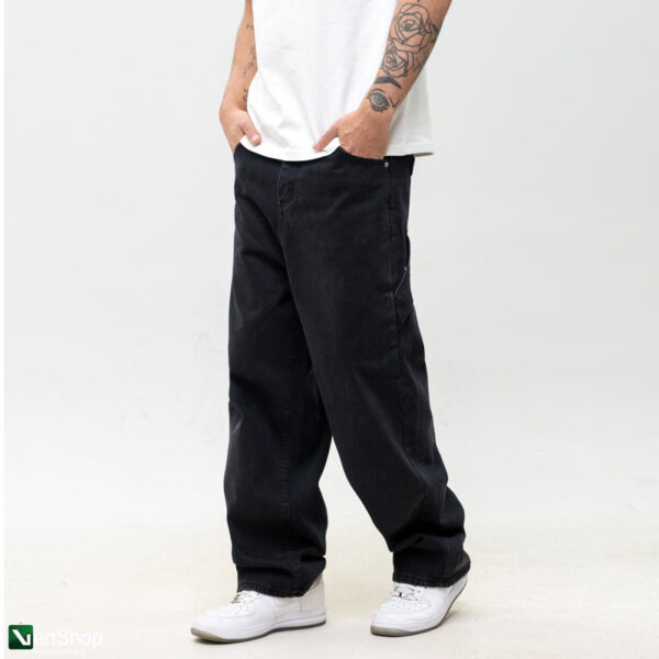 pol pl JIGGA WEAR Spodnie Jeansowe Super Baggy Cargo Meskie Czarne Jigga Wear Base 210116 2