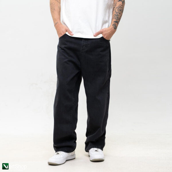 pol pl JIGGA WEAR Spodnie Jeansowe Super Baggy Cargo Meskie Czarne Jigga Wear Base 210116 3