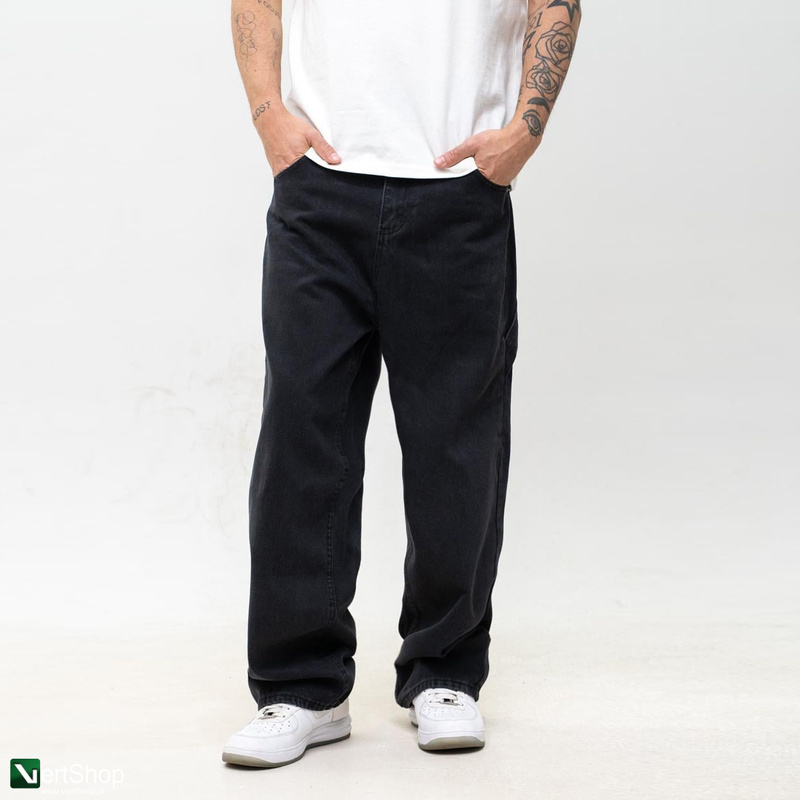 pol pl JIGGA WEAR Spodnie Jeansowe Super Baggy Cargo Meskie Czarne Jigga Wear Base 210116 3
