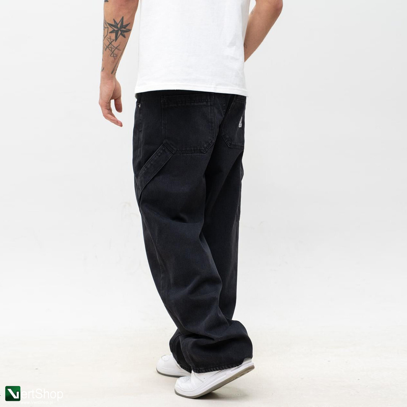 pol pl JIGGA WEAR Spodnie Jeansowe Super Baggy Cargo Meskie Czarne Jigga Wear Base 210116 4