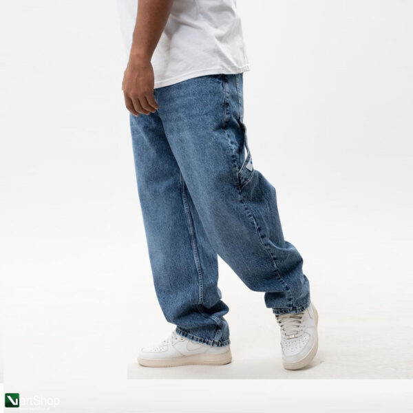 pol pl JIGGA WEAR Spodnie Jeansowe Super Baggy Cargo Meskie Niebieskie Jigga Wear Crown 209361 8