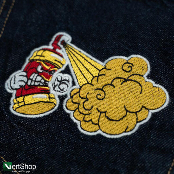 pol pl JIGGA WEAR Spodnie Jeansowe Super Baggy Meskie Raw Granatowe Jigga Wear Spray 210220 9