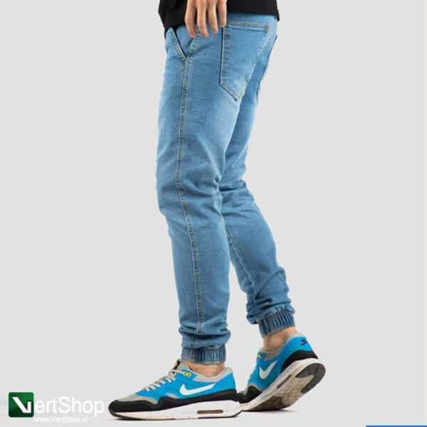pol pl JIGGA WEAR Spodnie Jogger Crown jeans jasny 199193 2