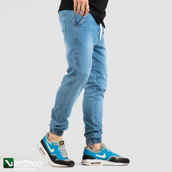 pol pl JIGGA WEAR Spodnie Jogger Crown jeans jasny 199193 4
