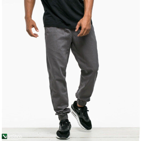 pol pl JIGGA WEAR Spodnie Jogger Ze Sciagaczem Meskie Ciemny Szary 210119 3